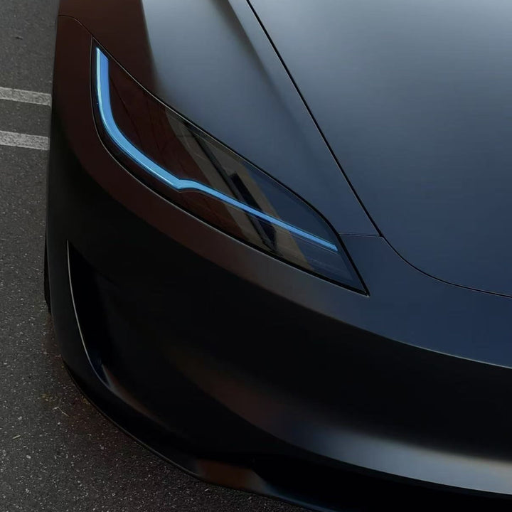 Dynamic Color-Changing Headlight Upgrade | Tesla Model 3 Highland (2024+) ( App controlled )