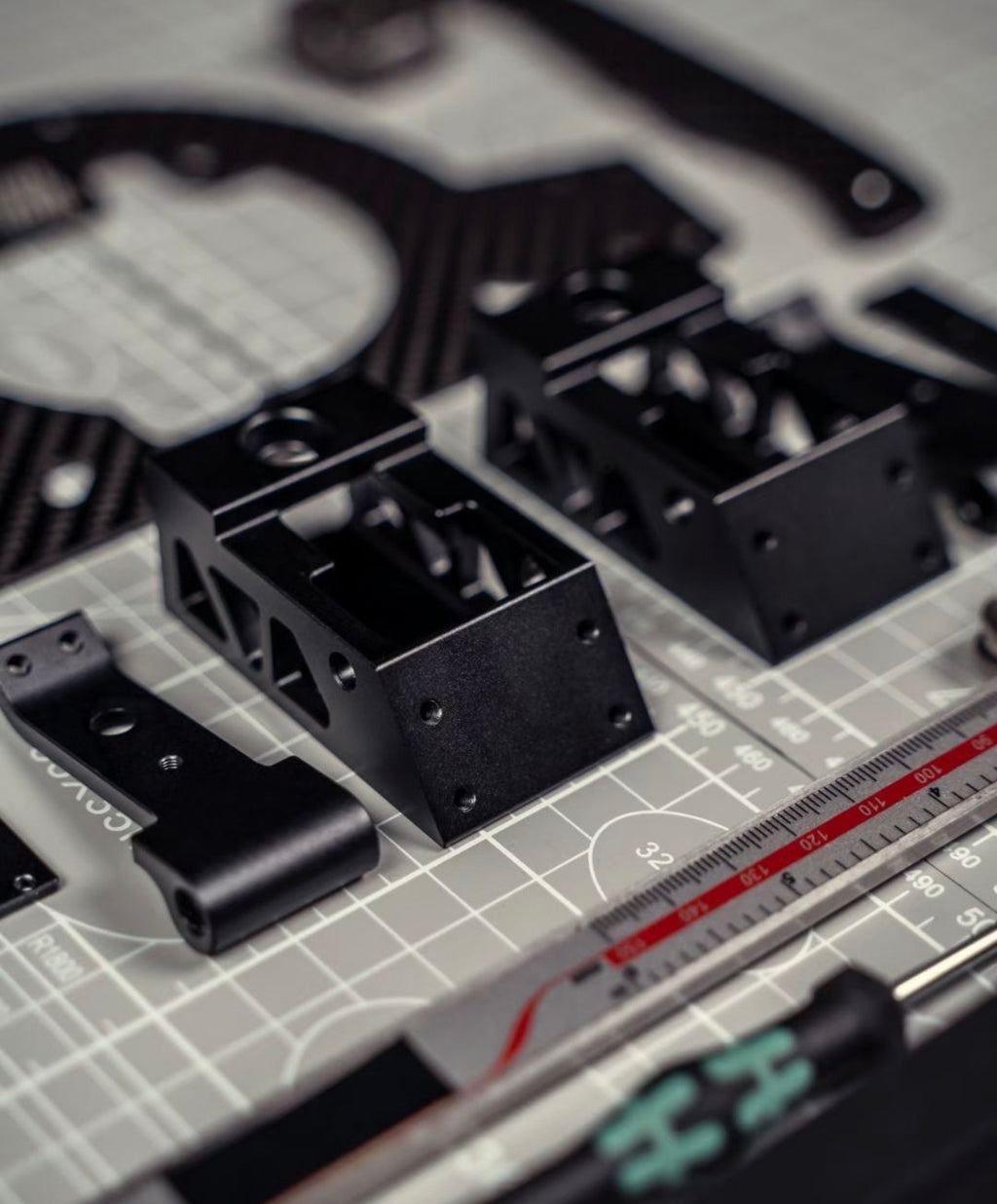 Tesla Carbonfaser DIY Schaltwippen | Taktile Gang- & Shortcut-Steuerung