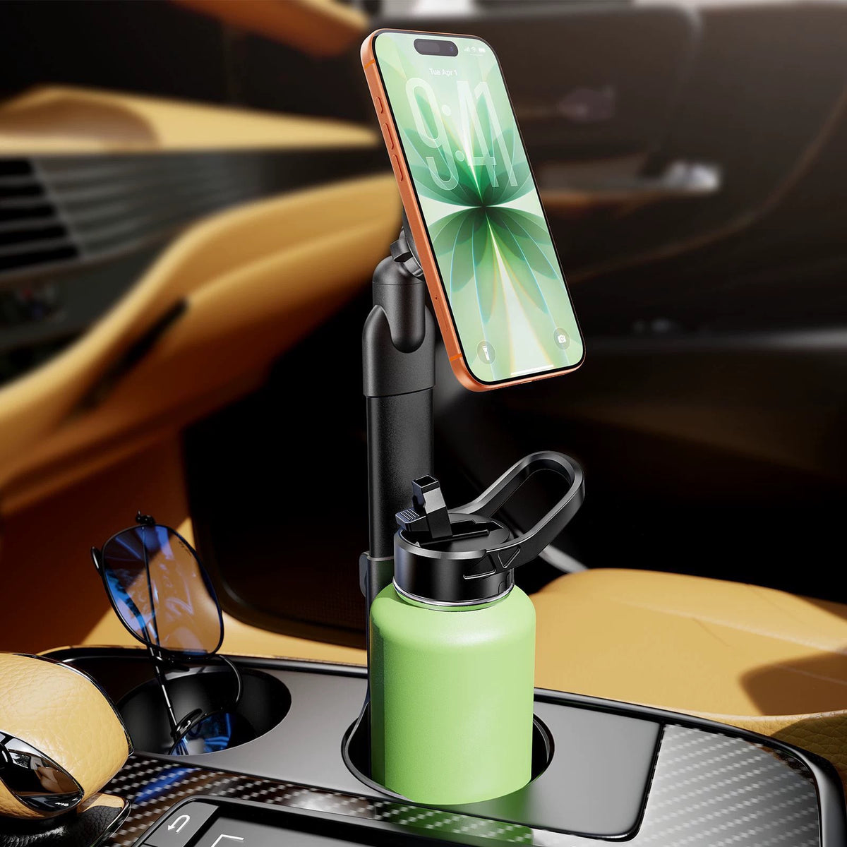 MagDock™ | Premium Magnetic Cup Holder Phone Mount